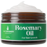 Hair Thickness Maximizer flacon d'huile de romarin, soin nourrissant pour cheveux