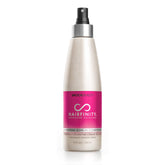 Hairfinity conditionneur sans rinage en bouteille pour cheveux plus forts et plus souples.