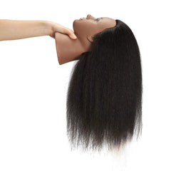 Hairingrid Tête Mannequin avec support table clamp inclus pour atelier professionnel.