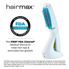 HairMax Ultima12 Classic LaserComb portable, parfait pour voyage et routines capillaires