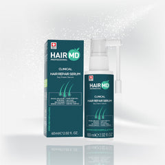 Application simple du HairMD après transplant, routine sans rinçage