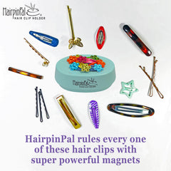 HairpinPal bol collecteur d'épingle magnétique facilite le ramassage des accessoires.