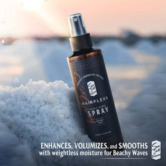 Packaging of Hairplexx Sea Salt Volume showing paraben-free and sulfate-free details.