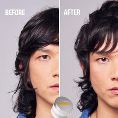 Cire Hairstory définit les bordures et lisse le contour du visage.