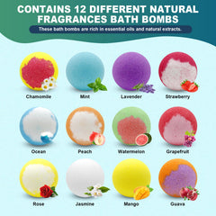 HAISHAN SHOWER bombe de bain arômes floraux et fruits pour détente