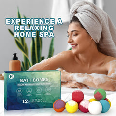 HAISHAN SHOWER bombe de bain couleurs vives pour expérience ludique