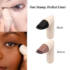Hanakoko tampon-trait-yeux rotatif pigment noir: définition et tenue longue durée.