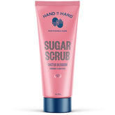 Hand in Hand sugar scrub bergamot-basil jar; exfoliates gently for radiant skin.