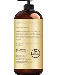 Soin cheveux – Handcraft Blends huile coco fractionnee, brillance naturelle et douceur.