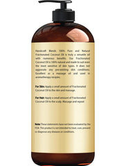 Handcraft Blends huile coco fractionnée, peau soyeuse et hydratation légère