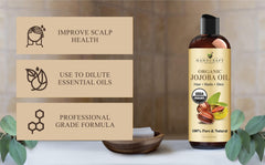 Handcraft Blends Huile de jojoba, soin du corps, peau souple et douce.