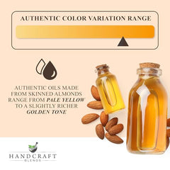 Handcraft Blends huile d'amande douce, massage relaxant et peau nourrie.