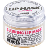 Baume lèvres Handmade Heroes – application nocturne hydratante.