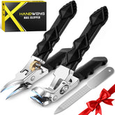 HANDWENG coupe-ongles-pieds-epais, pratique et précis pour ongles épais.