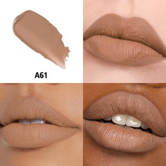 HANLADY rouge à lèvres couleur peau – fini mat longue tenue pour soirées.