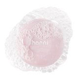 HANNI Cocoon Cleanse Serum, bouteille montrant texture hydratante pour le corps.