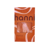HANNI foulard-douche-exfoliant-extralong : exfoliation en profondeur et accès facilité au dos.