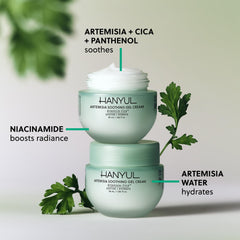 Texture gel hydratante visible sur le visage.