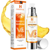 HANYWIL Sérum vitamine C 20% avec pompe pour une application propre et précise.