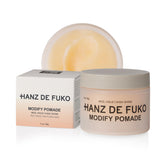 Hanz de Fuko Modify pot-coiffage, brillance légère et contrôle durable.