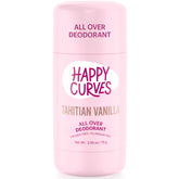 Bouteille HAPPY CURVES tout le corps vanille tahitienne, fraîcheur longue durée.