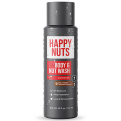HAPPY NUTS Grand Bois bouteille : douche rafraîchissante et pratique.