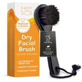 Happy Sol brosse visage sèche avec drainage lymphatique favorisant la circulation