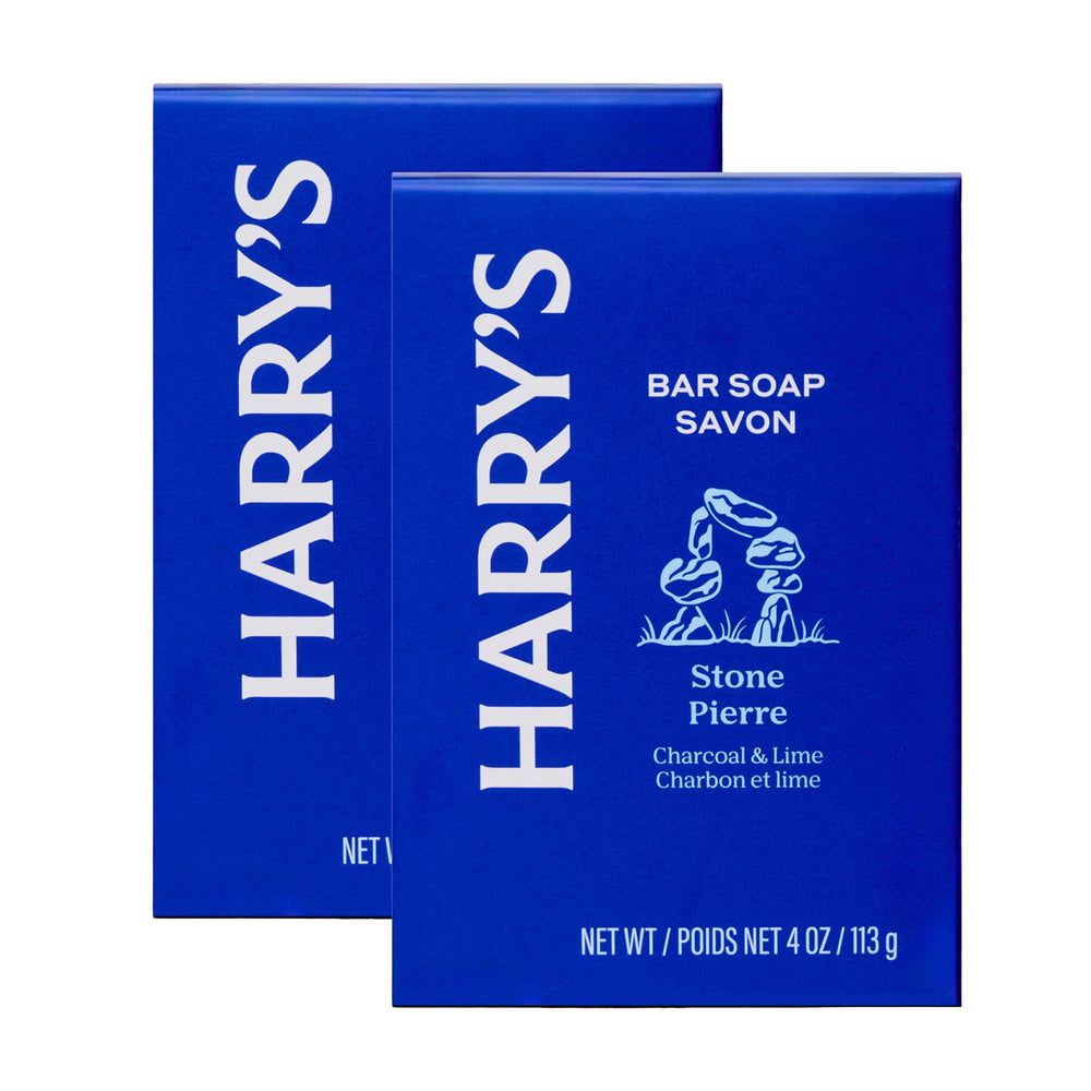 Harry's Stone: barre de savon mousse riche pour une peau propre et douce