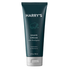 Harry's crème de rasage: texture veloutée pour un rasage doux et confortable.