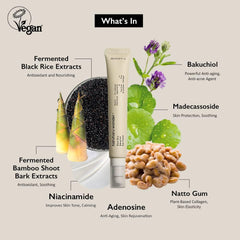 HARUHARU Wonder Eye Cream texture crème légère pour application quotidienne