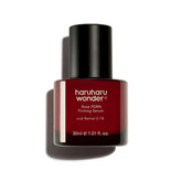 HARUHARU Wonder Rose PDRN Sérum – flacon, idéal pour une routine nocturne rafraîchissante.