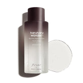 HARUHARU Wonder Toner, bouteille en verre, hydratation douce pour peaux sensibles.