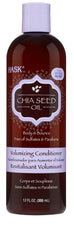 Conditionneur volumisant HASK au chia dans sa bouteille.