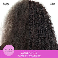 HASK Curl Care emballage – attrait végétal et respectueux des animaux.