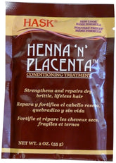 HASK Henna Placenta flacon 59 ml, soin nourrissant pour cheveux