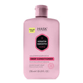 HASK Keratin Smoothing - bouteille prête à l’emploi, cheveux brillants et sans frisottis.