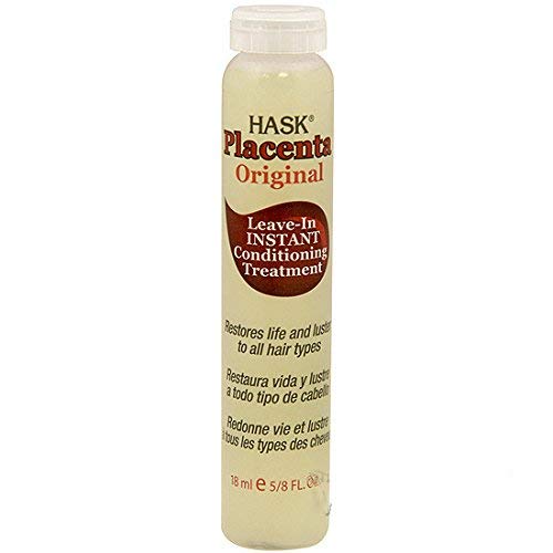 HASK Placenta – affichage: soin sans rinçage pour cheveux très secs et endommagés
