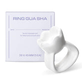 HAUA anneau Gua Sha en céramique naturelle avec glisse douce.