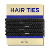 HAVHAF élastiques-cheveux homme tresse noir pour maintien fiable lors de l’entraînement