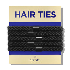 HAVHAF élastiques-cheveux homme tresse noir pour maintien fiable lors de l’entraînement