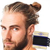 Elastiques HAVHAF noirs pour hommes, ensemble 5 pièces, sans pli et confort durable.