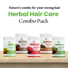 Poudre Havintha amla-reetha-shikakai-hibiscus 03: convient pour cheveux secs et ternes, apporte douceur.