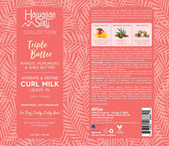 Crème nourrissante karité-boucles par Hawaiian Silky, définition assurée.