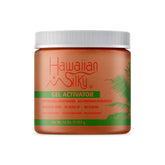 Hawaiian Silky Gel Activator, bouteille 16 oz, prête à nourrir les cheveux et faciliter le coiffage.