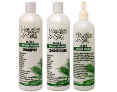 Hawaiian Silky Shampoing 14-en-1: démêlage et brillance.