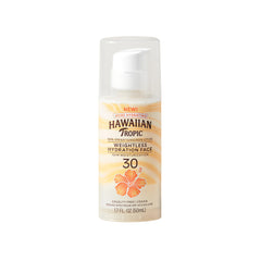 Hawaiian Tropic écran solaire visage SPF30 pompe airless, application rapide