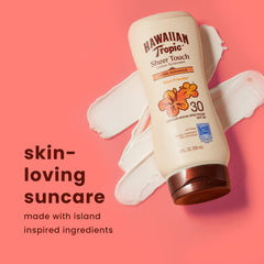 Hawaiian Tropic parfum exotique évoquant des vacances et la détente tropicale.