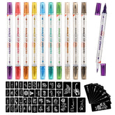 Marqueurs Hawink pour tatouage sur peau, kit complet prêt pour cosplay.