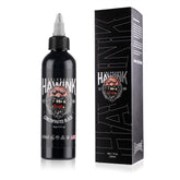 Hawink Tattoo Noir Concentree Flacon 120ml: couleur stable et application precise sur la peau.