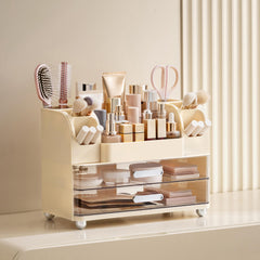 HBlife organiseur-maquillage tiroirs spacieux pour garder les cosmétiques ordonnés.